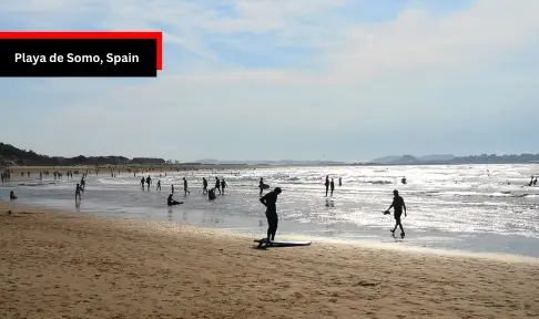 Playa de Somo, Spain